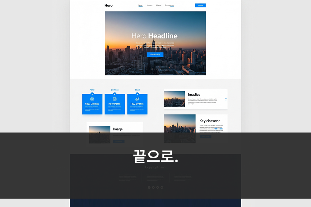 기업 홈페이지 제작 마무리 기업 홈페이지 제작 마무리